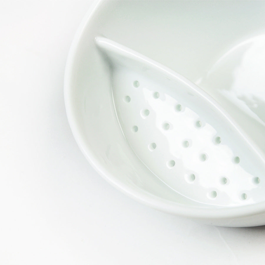 Tilt Porcelain Tea Cup Strainer