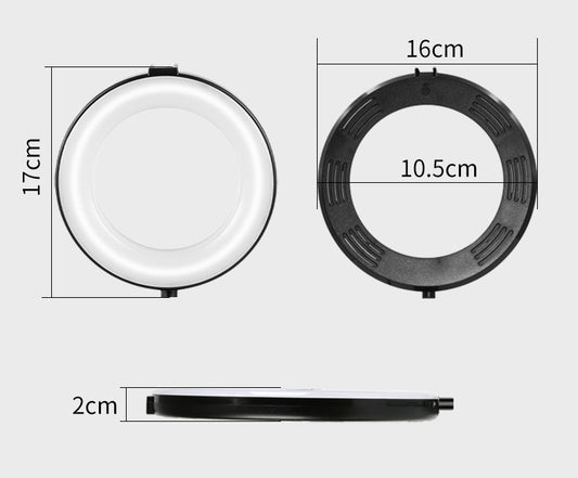 6-inch Desktop Video Conference Fill Light