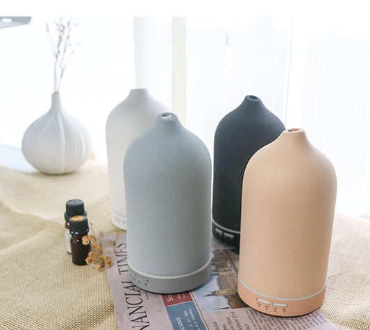 5 Colors Ceramic Aroma Diffuser Ultrasonic Humidifier