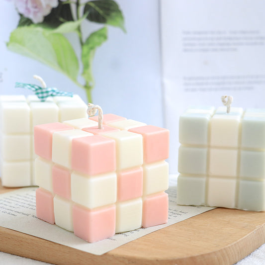 Diy Square Scented Candle Silicone Mold
