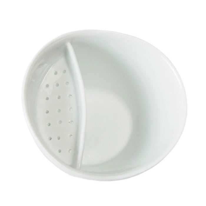 Tilt Porcelain Tea Cup Strainer