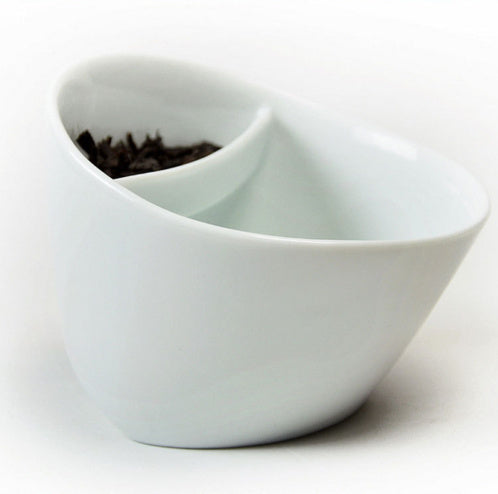 Tilt Porcelain Tea Cup Strainer