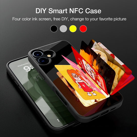 DIY Customizable E-ink NFC Phone Case