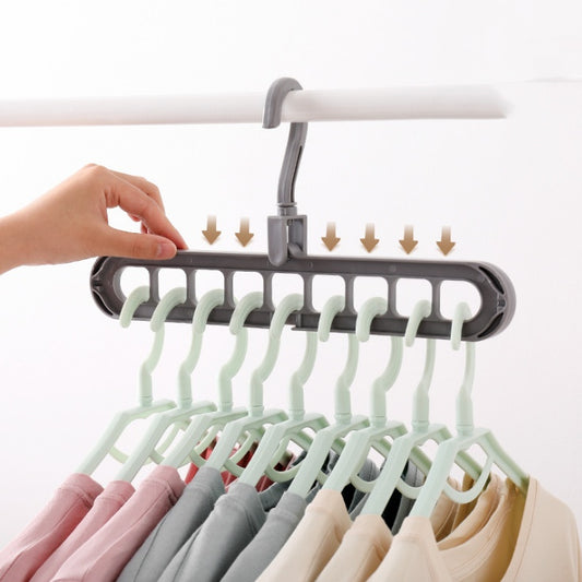 Plastic Clothes Hanger with Hook