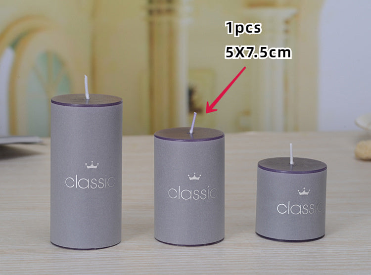 Romantic birthday scented candle