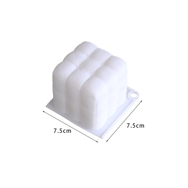 Diy Square Scented Candle Silicone Mold