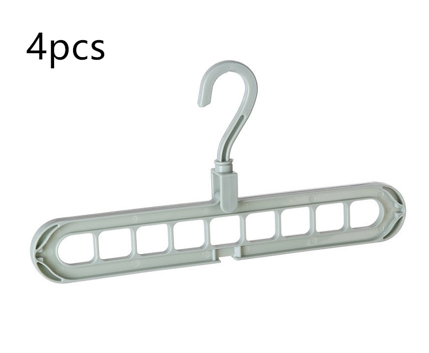 Plastic Clothes Hanger with Hook