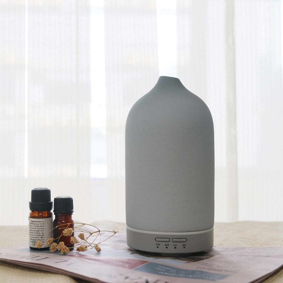 5 Colors Ceramic Aroma Diffuser Ultrasonic Humidifier