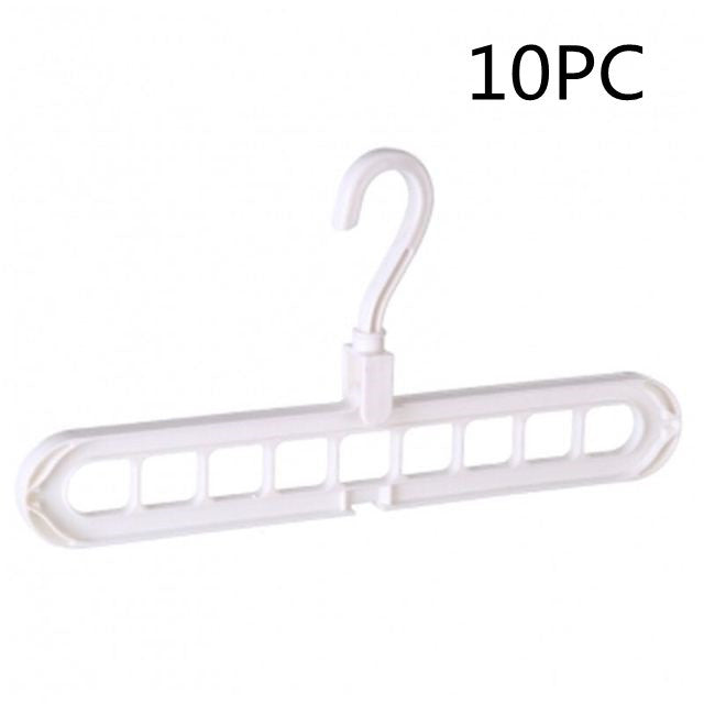Plastic Clothes Hanger with Hook