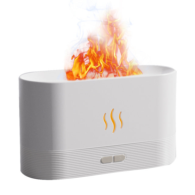 180ML USB Essential Oil Diffuser with Flame Simulation