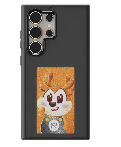 Four-Color E-ink Projection Phone Case