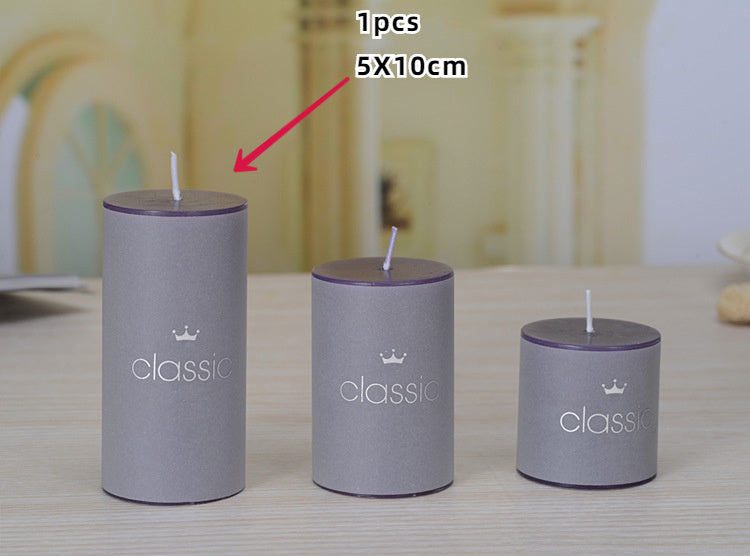 Romantic birthday scented candle