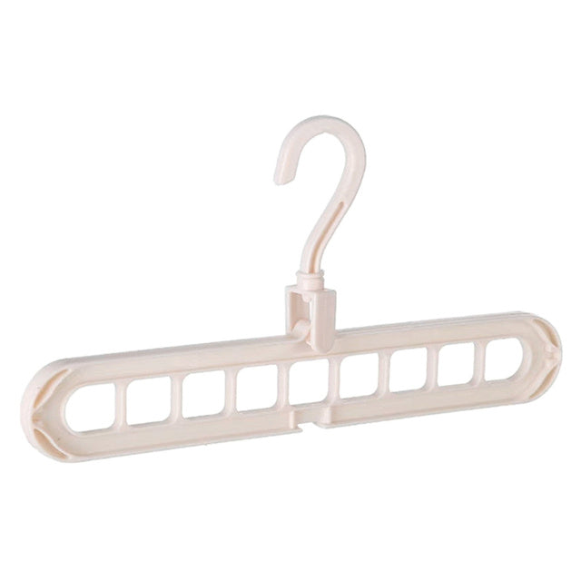 Plastic Clothes Hanger with Hook