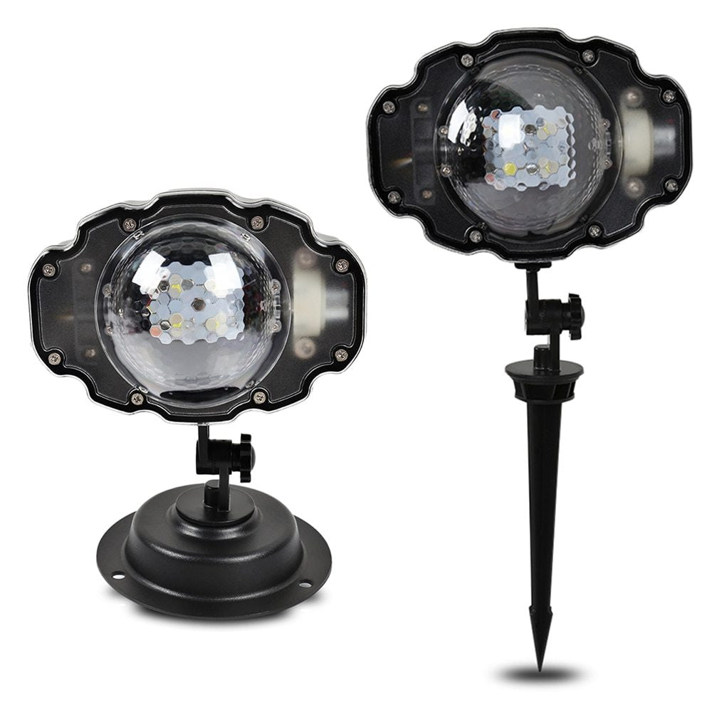 LED Christmas Snow Projector – Outdoor Snowflake Projection Light