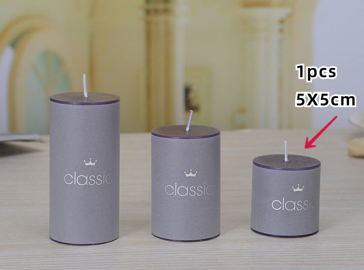 Romantic birthday scented candle