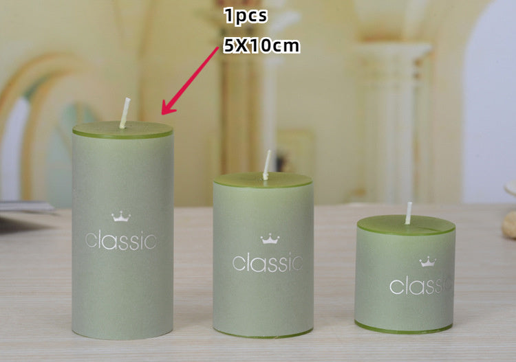 Romantic birthday scented candle