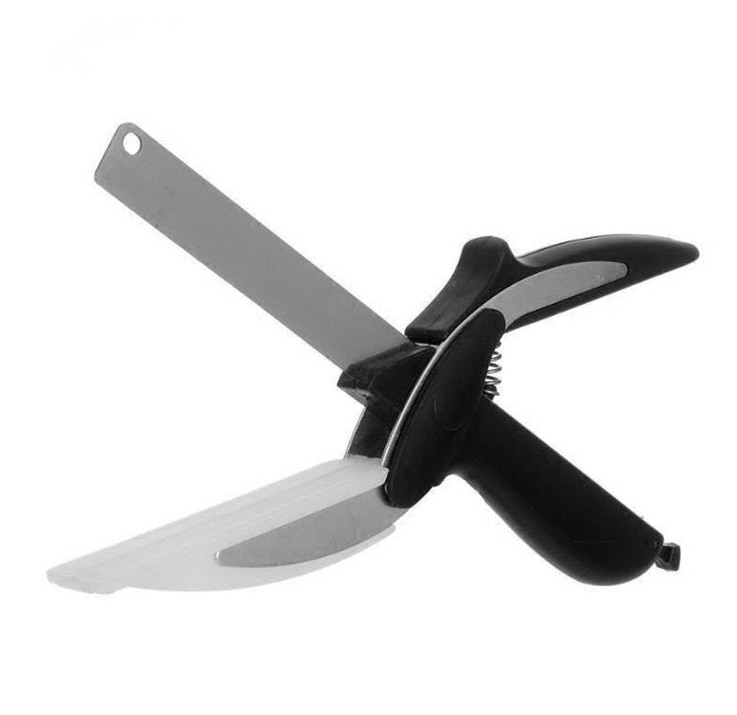 2-in-1 Kitchen Scissors: Smart Chopping Knife & Food Scissors - Your Kitchen's Good Helper