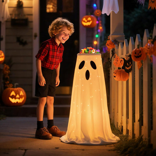 Halloween Ghost Candy Bowl Rack
