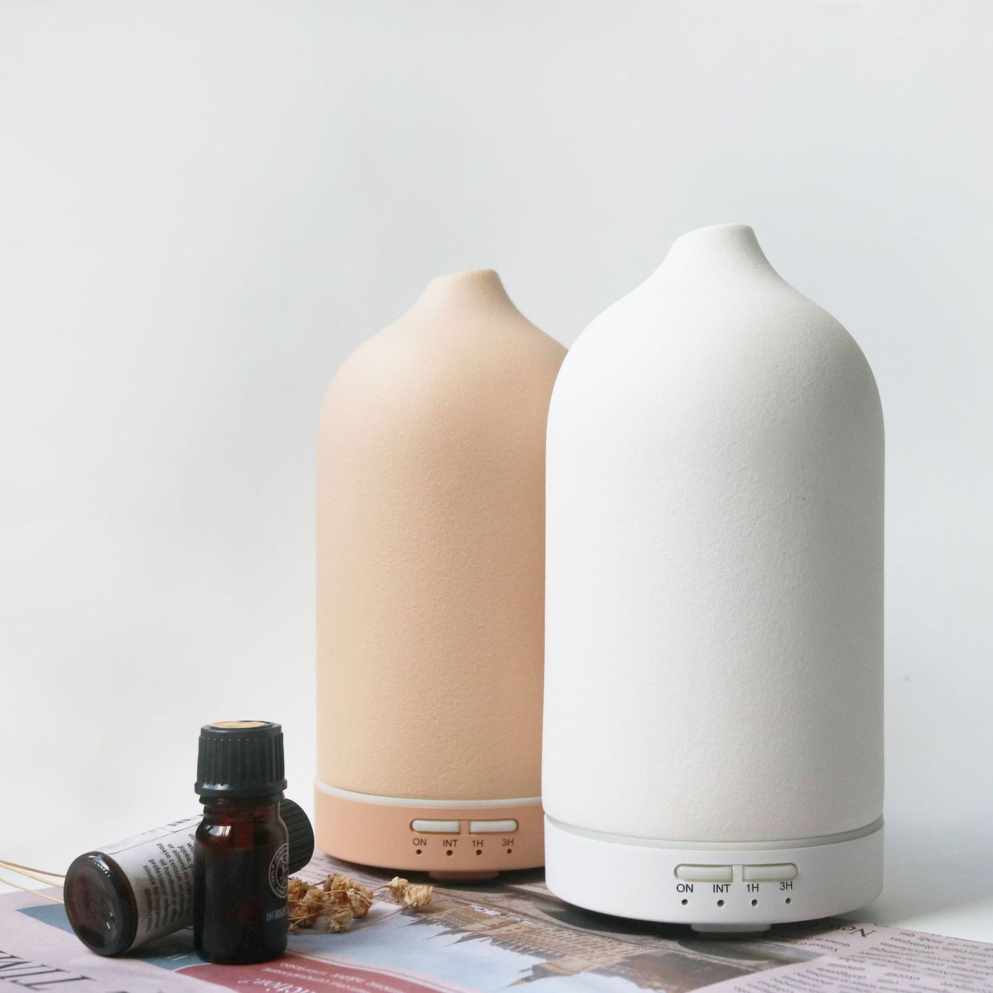 5 Colors Ceramic Aroma Diffuser Ultrasonic Humidifier