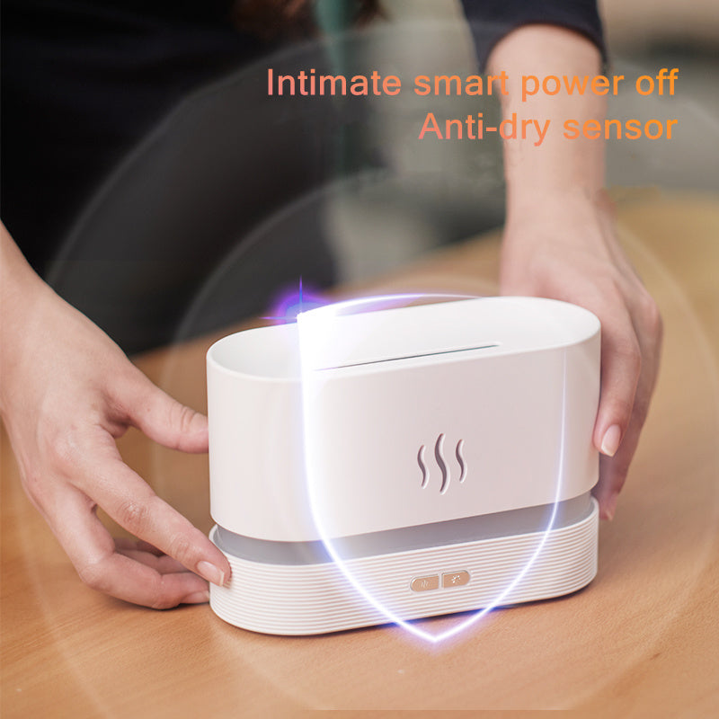 180ML USB Essential Oil Diffuser with Flame Simulation